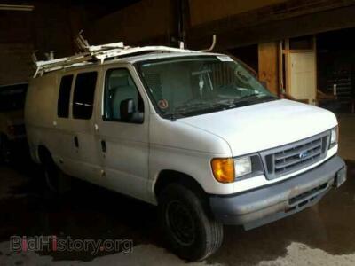 2007 Ford ECONOLINE, белый — VIN 1FTNE24L47DA39622, Copart