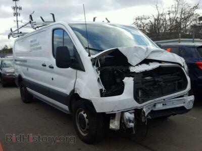 2015 Ford TRANSIT CO Transit T-, white — VIN 1FTNR2YM8FKA36255, Copart