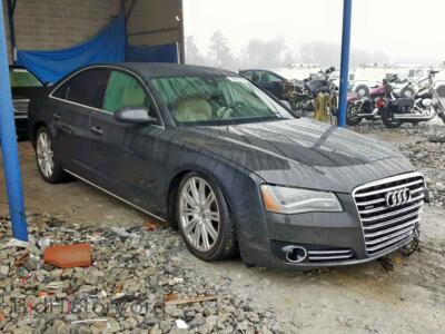 2011 Audi A8 A8 Quattro, charcoal — VIN WAUAVAFD6BN000710, Copart