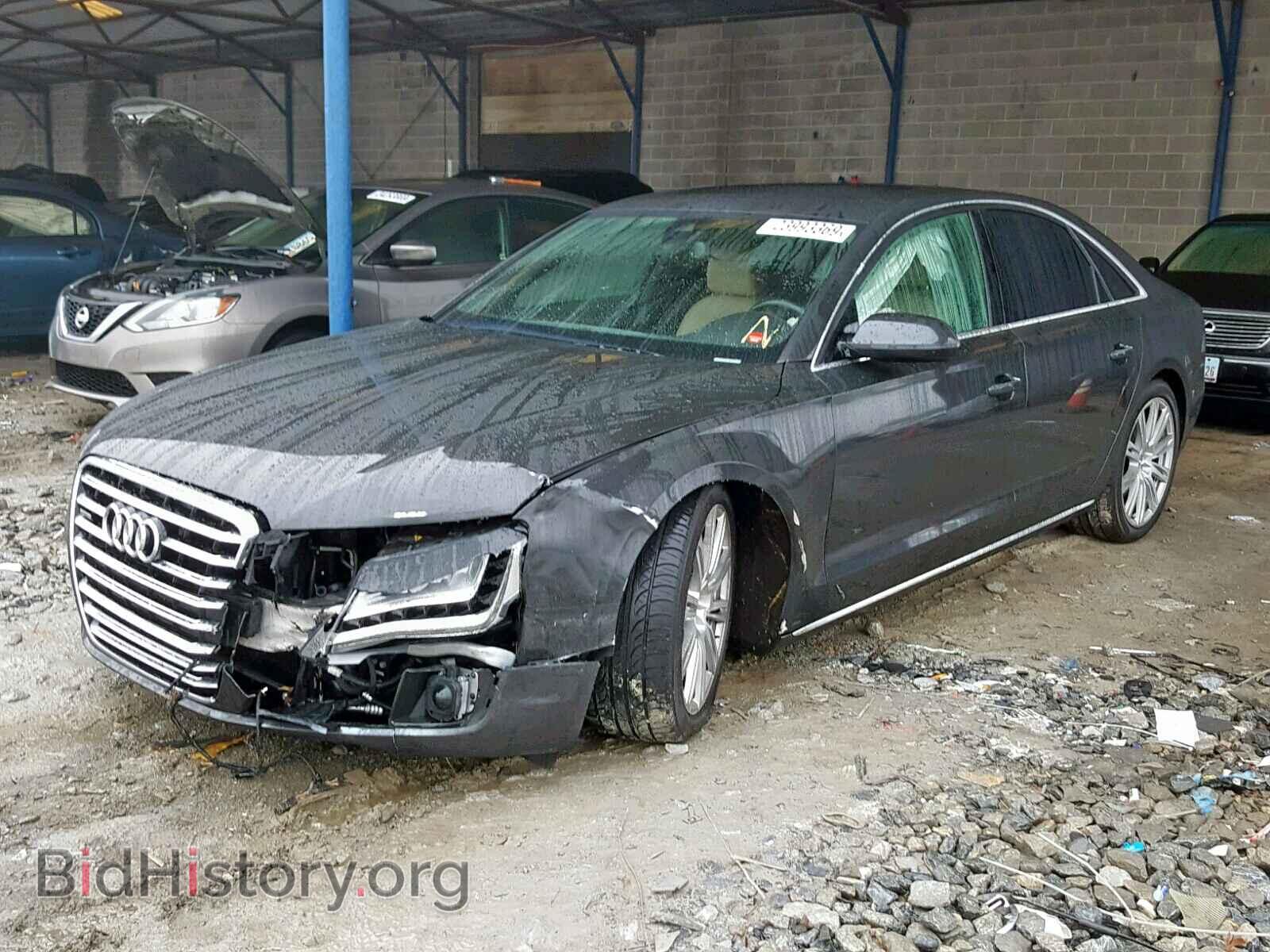 2011 AUDI A8 - VIN: WAUAVAFD6BN000710 - Фото 2