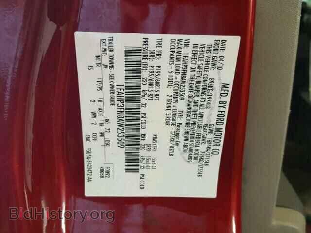 2010 FORD FOCUS - VIN: 1FAHP3FN8AW253509 - Фото 10