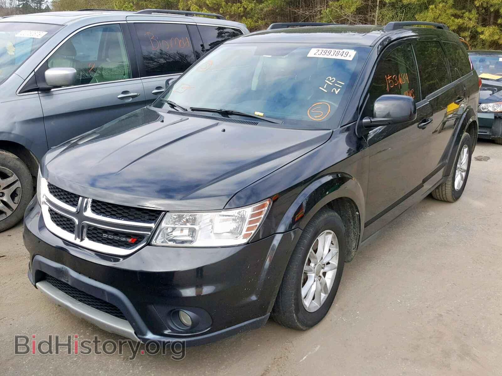 2013 DODGE JOURNEY SX - VIN: 3C4PDCBG3DT687739 - Фото 2