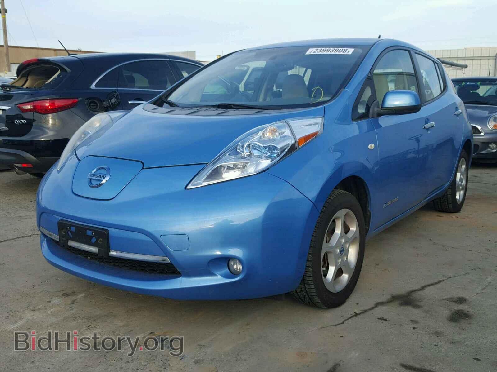 2011 NISSAN LEAF - VIN: JN1AZ0CP1BT009684 - Фото 2