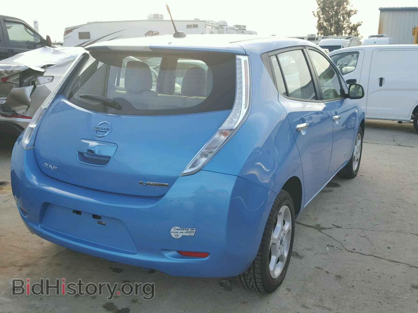 2011 NISSAN LEAF - VIN: JN1AZ0CP1BT009684 - Фото 4