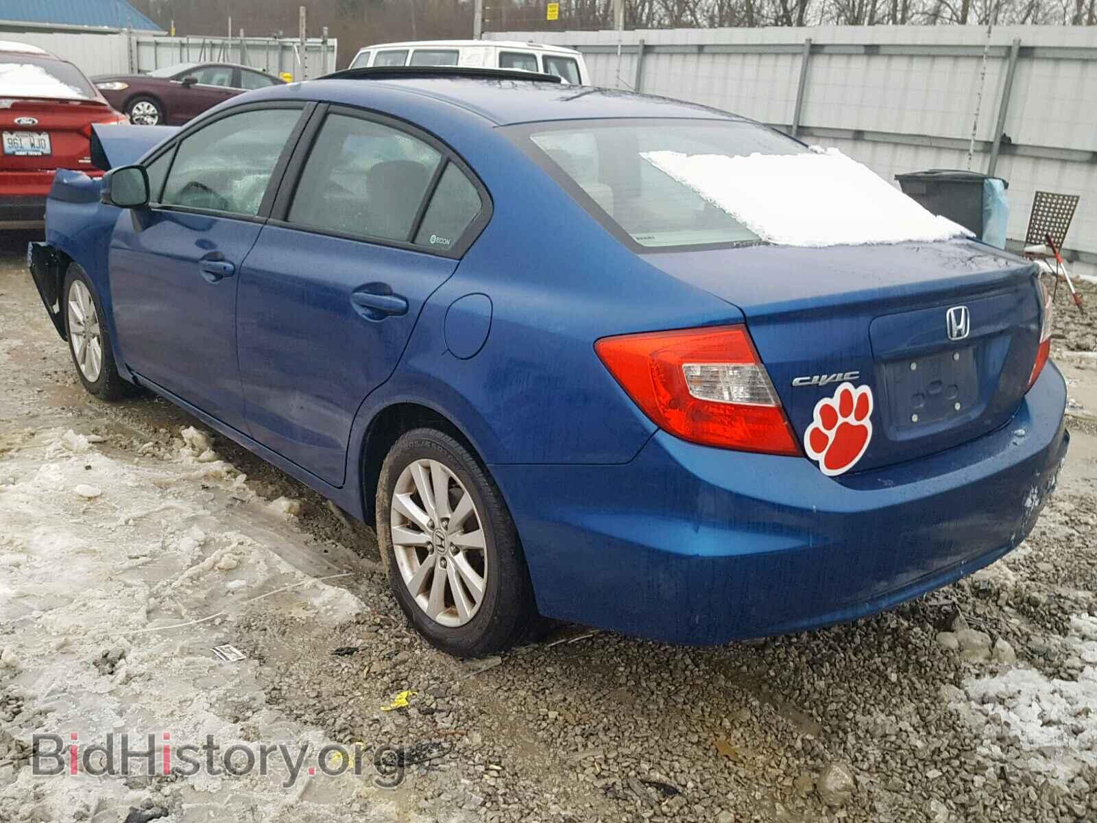 2012 HONDA CIVIC - VIN: 19XFB2F80CE052270 - Фото 3