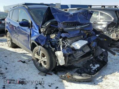 2013 Ford ESCAPE Escape SE, синий — VIN 1FMCU0GX4DUB93865, Copart