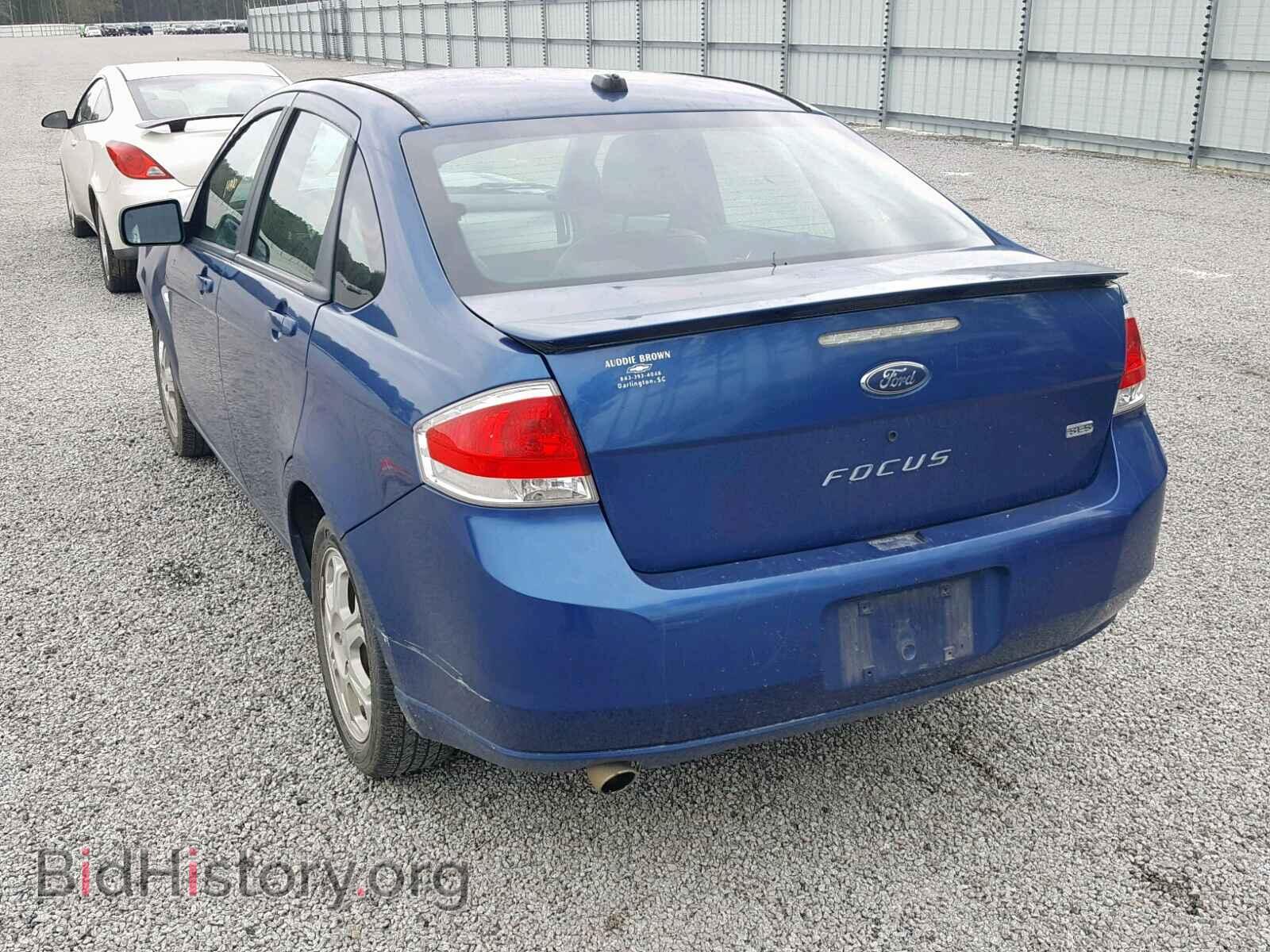 2008 FORD FOCUS - VIN: 1FAHP35N38W169402 - Фото 3