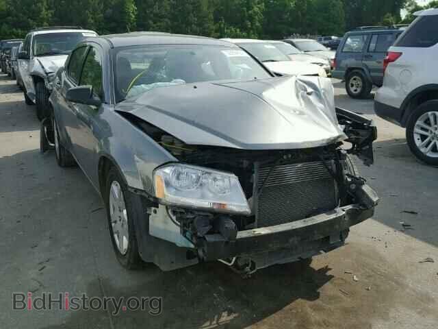 Фотография 1C3CDZAB6DN532422 - DODGE AVENGER 2013