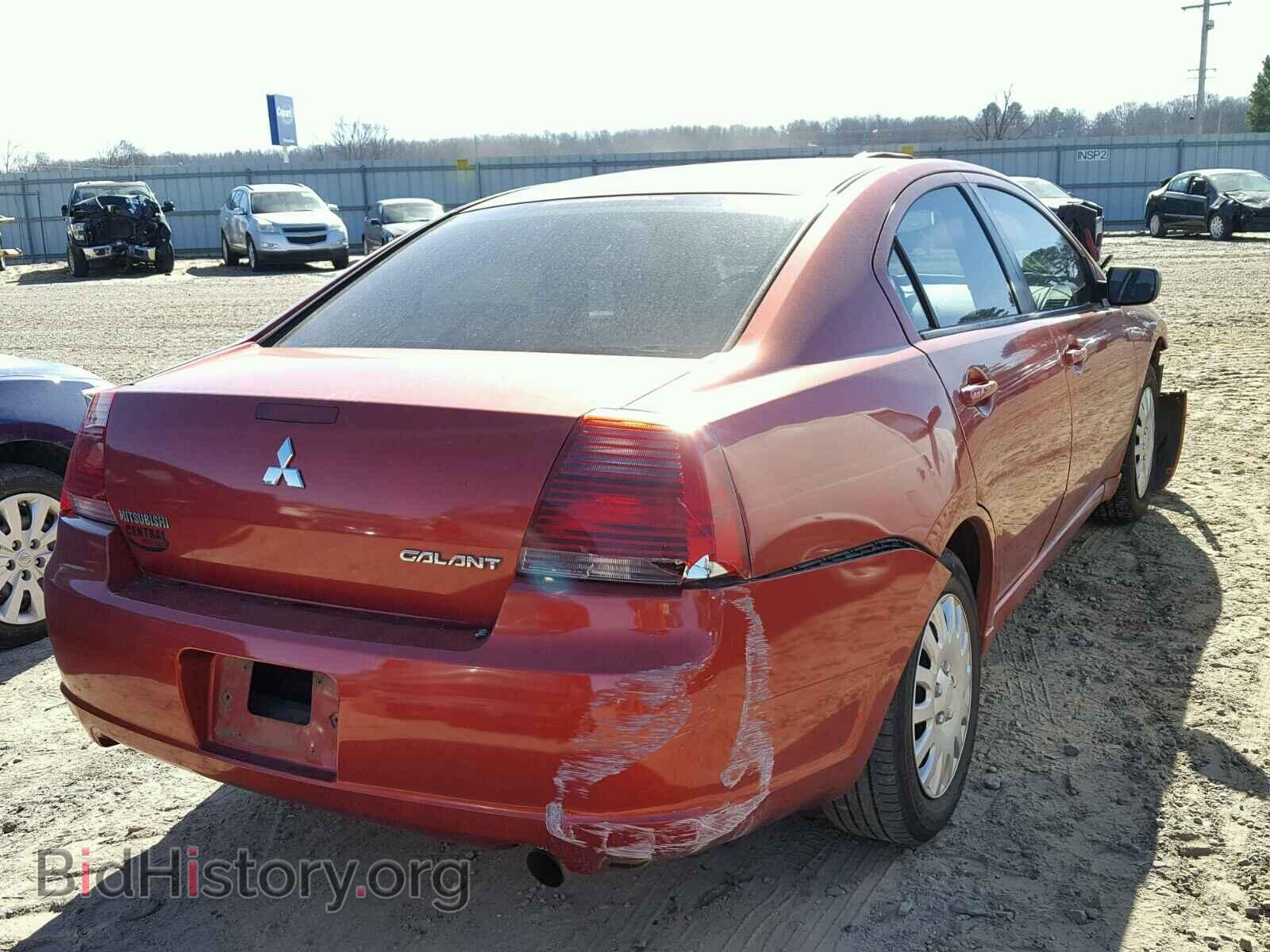 2008 MITSUBISHI GALANT - VIN: 4A3AB36F68E022768 - Фото 4