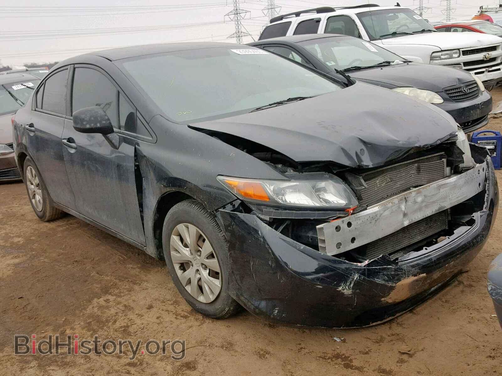Фотография 19XFB2F51CE042109 - HONDA CIVIC LX 2012