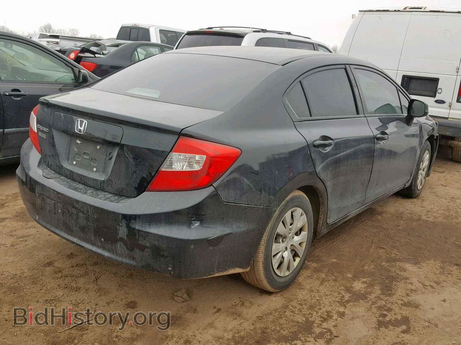 2012 HONDA CIVIC LX - VIN: 19XFB2F51CE042109 - Фото 4