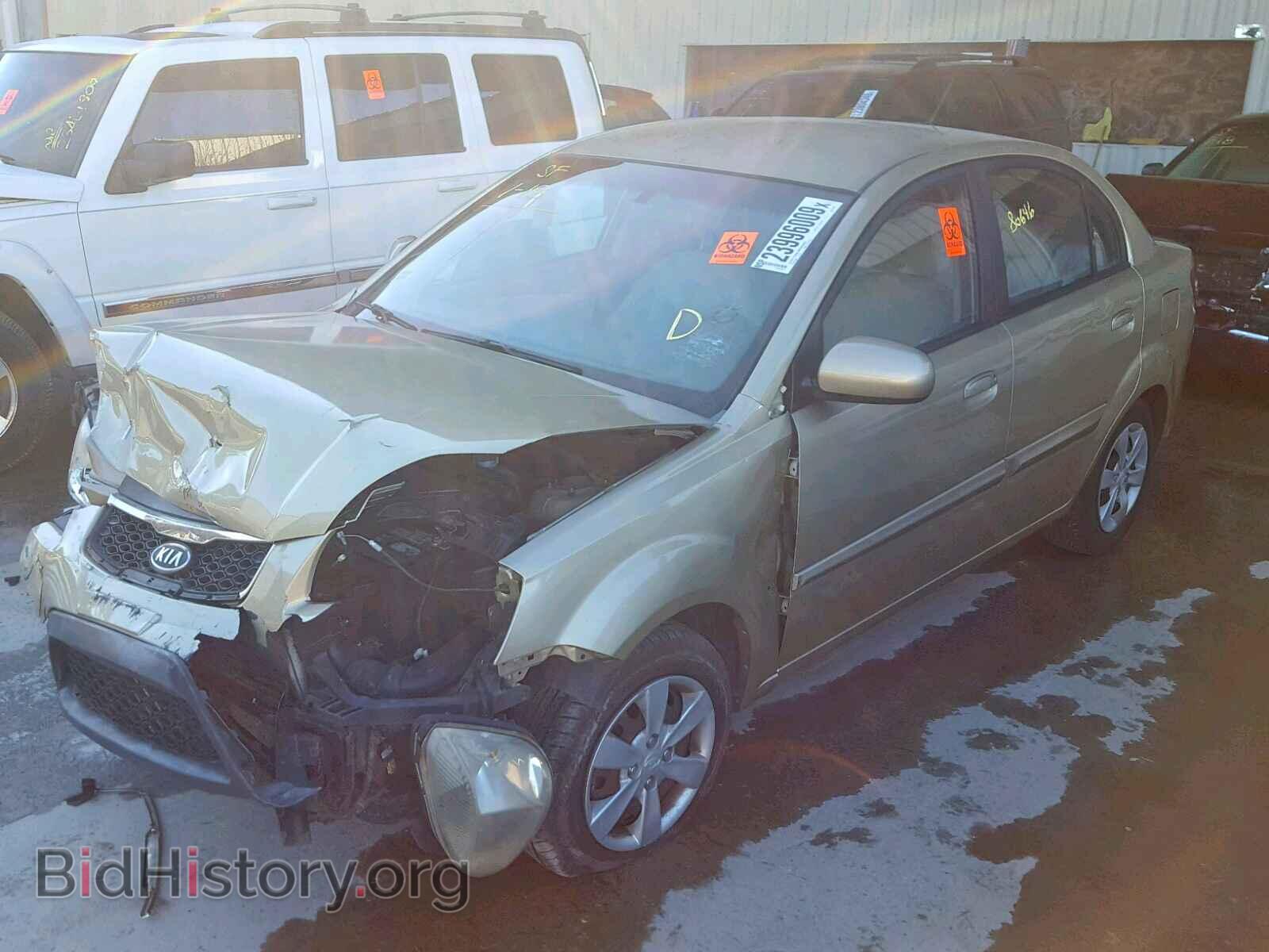 2011 KIA RIO BASE - VIN: KNADH4A38B6930333 - Photo 2