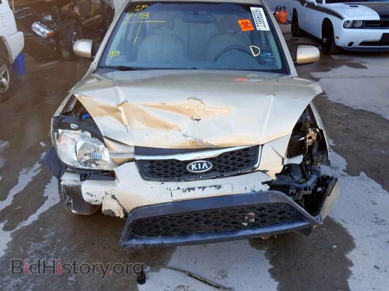 2011 Kia RIO BASE (VIN KNADH4A38B6930333) — photo 9 of 10