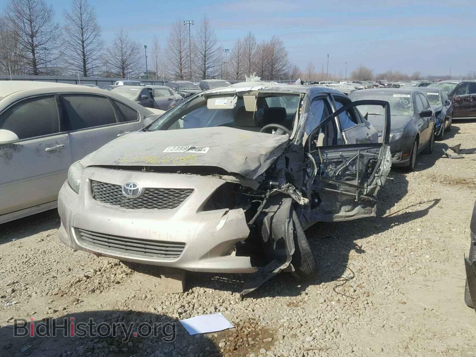 2009 TOYOTA COROLLA BA - VIN: 2T1BU40E19C025606 - Фото 2