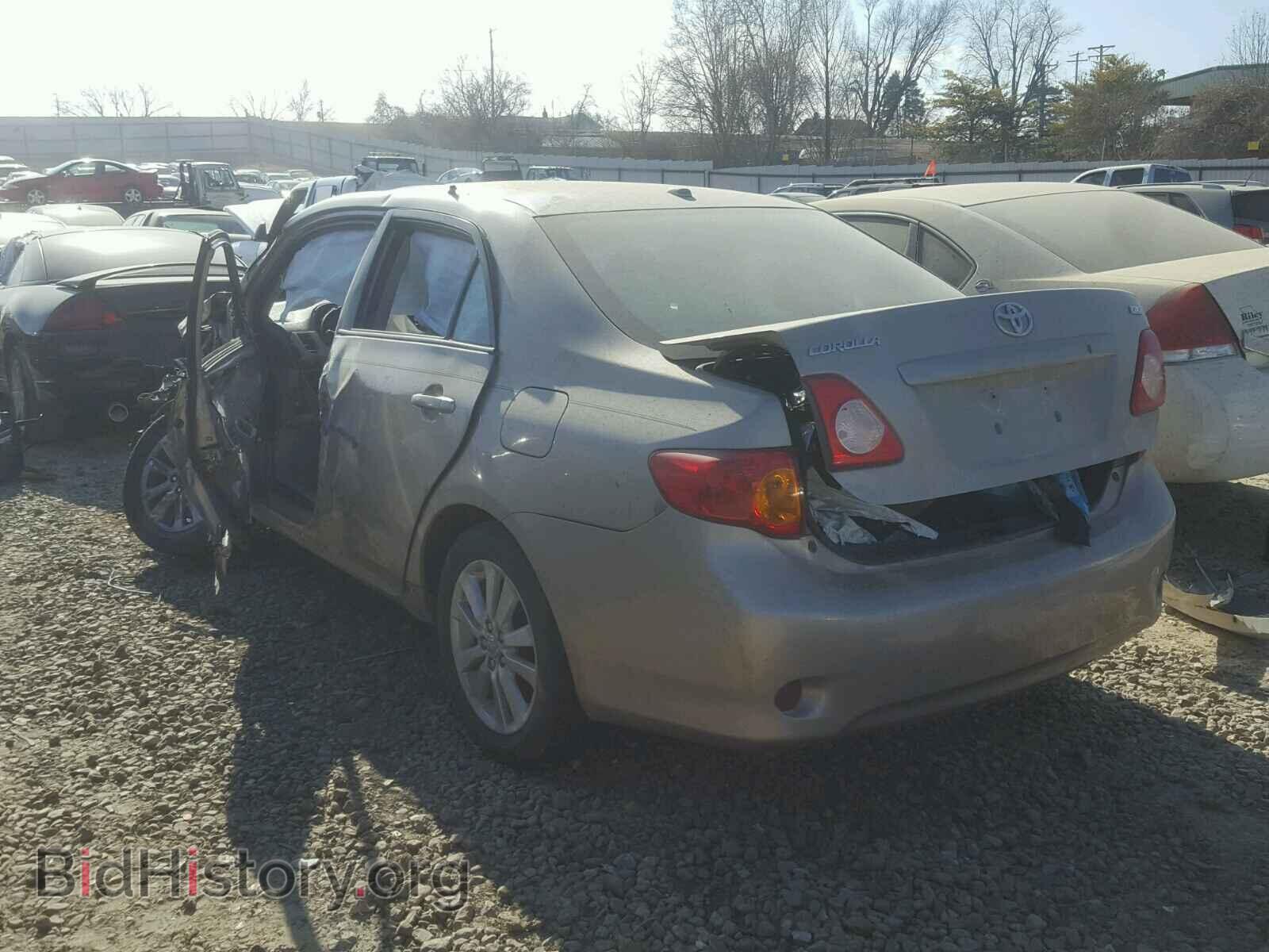 2009 TOYOTA COROLLA BA - VIN: 2T1BU40E19C025606 - Фото 3