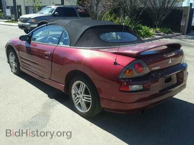 2003 MITSUBISHI ECLIPSE - VIN: 4A3AE55H33E050834 - Фото 3