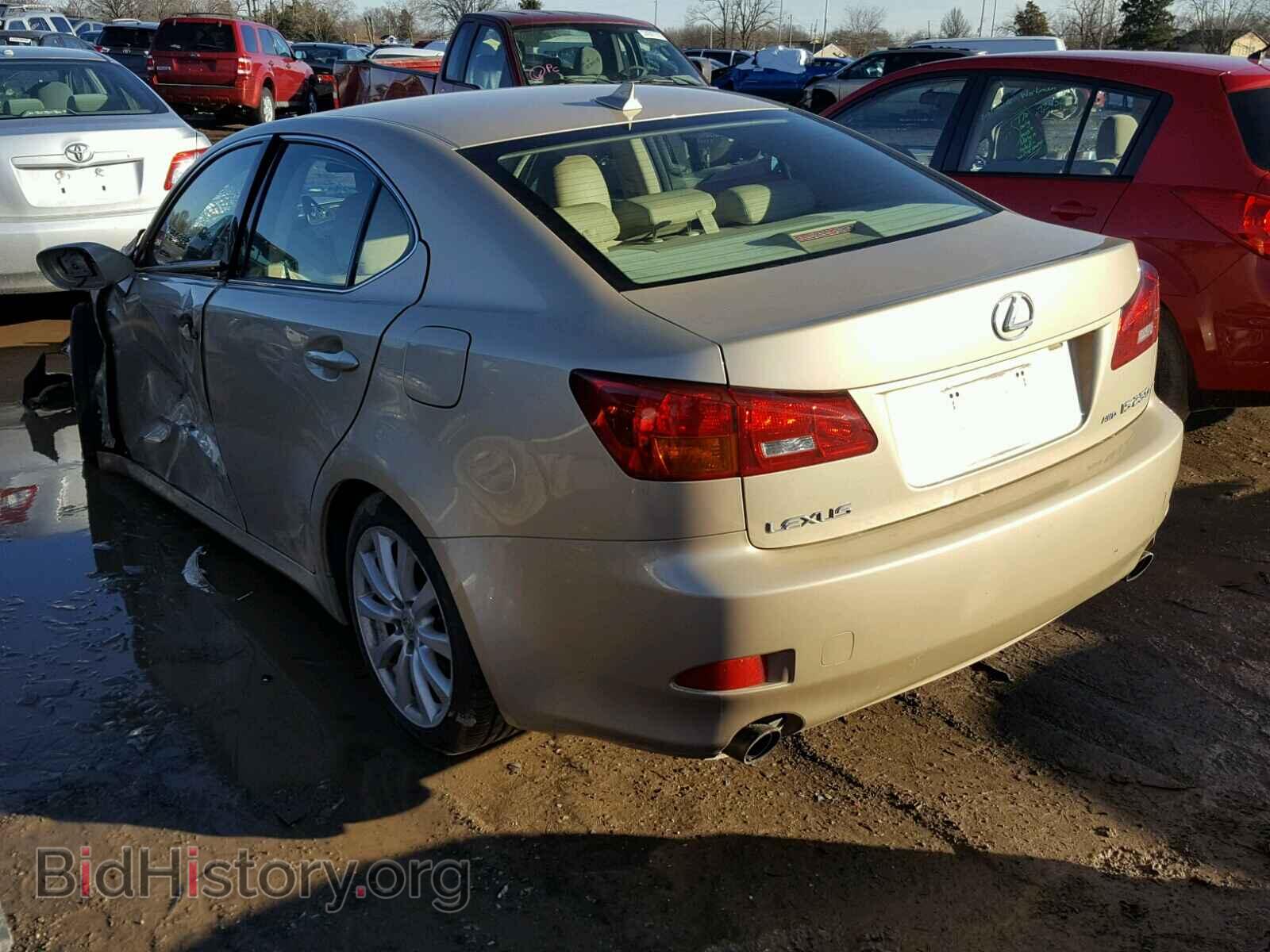 2007 LEXUS IS250 - VIN: JTHCK262072019639 - Фото 3