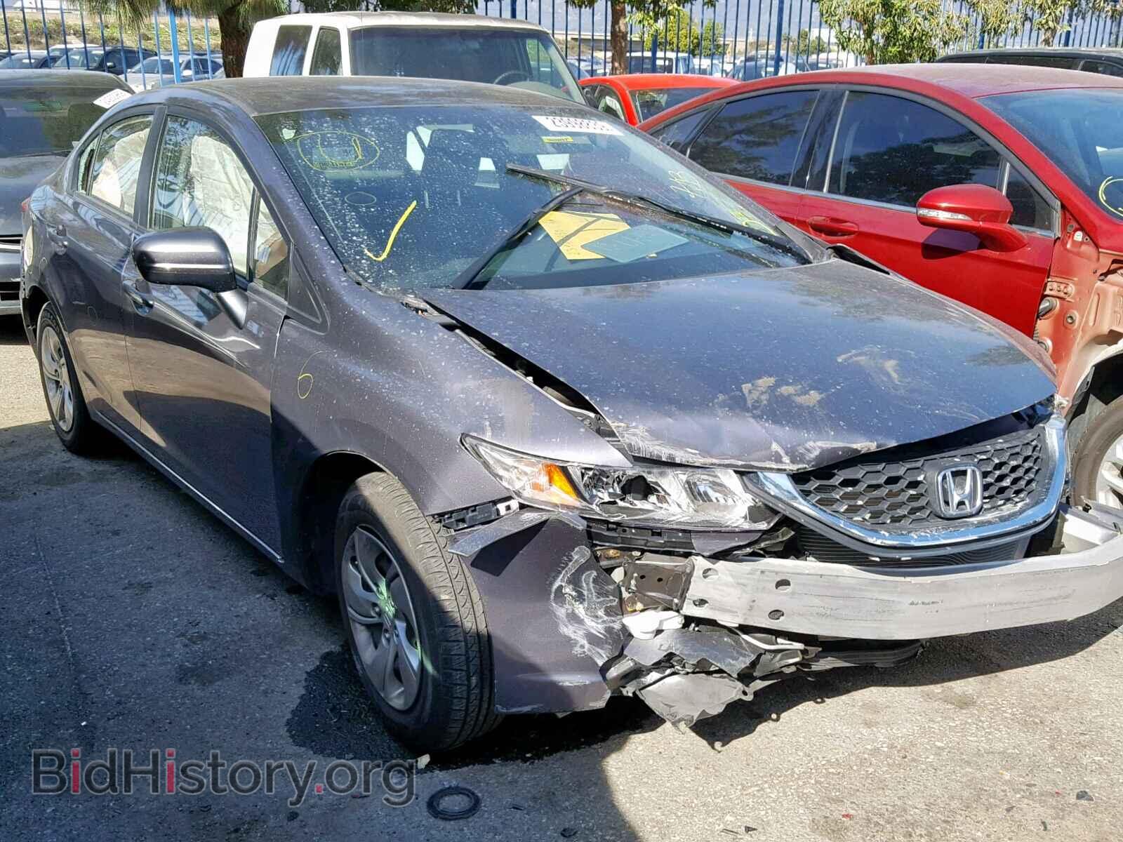 Фотография 19XFB2F51EE253152 - HONDA CIVIC LX 2014