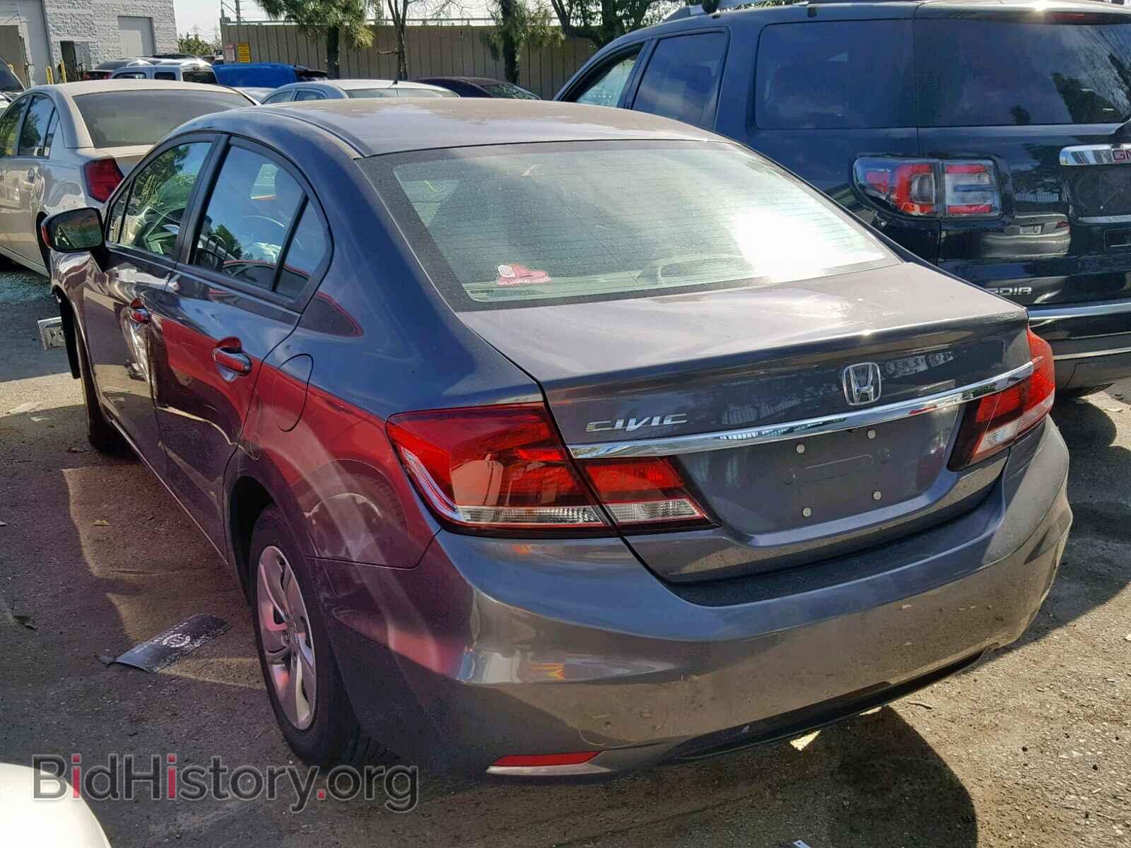 2014 HONDA CIVIC LX - VIN: 19XFB2F51EE253152 - Фото 3