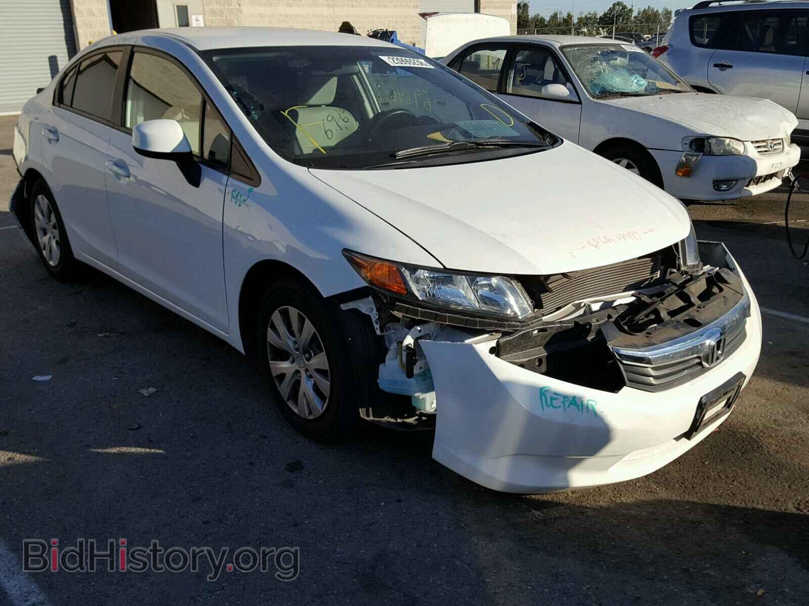 Фотография 2HGFB2F59CH594589 - HONDA CIVIC 2012