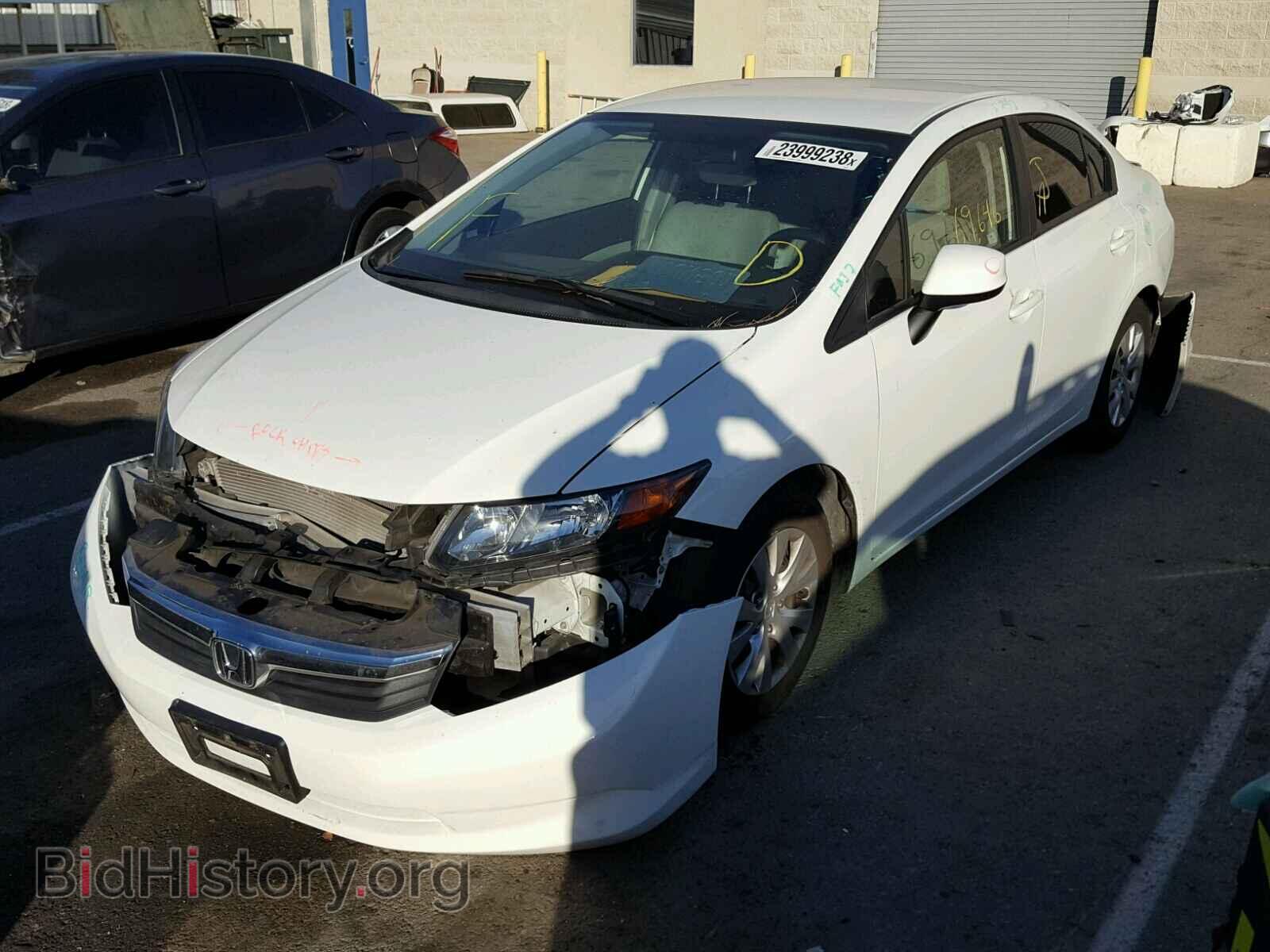 2012 HONDA CIVIC - VIN: 2HGFB2F59CH594589 - Фото 2