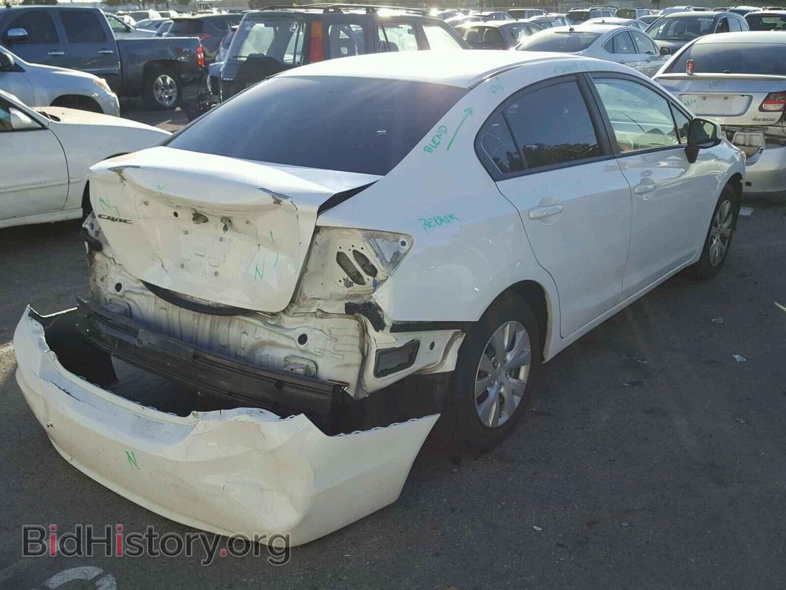 2012 HONDA CIVIC - VIN: 2HGFB2F59CH594589 - Фото 4