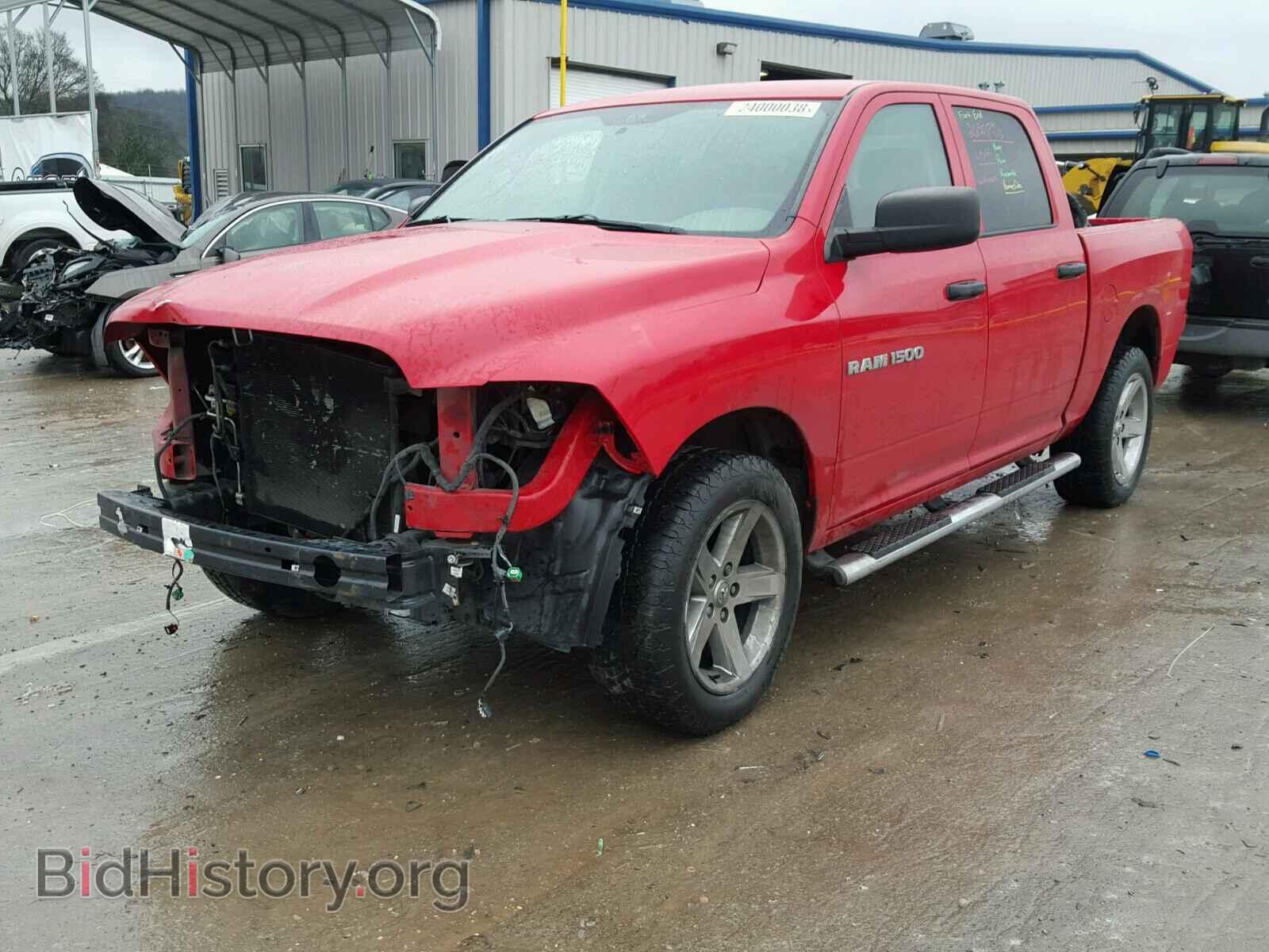 2012 DODGE RAM 1500 - VIN: 1C6RD7KT7CS192030 - Фото 2
