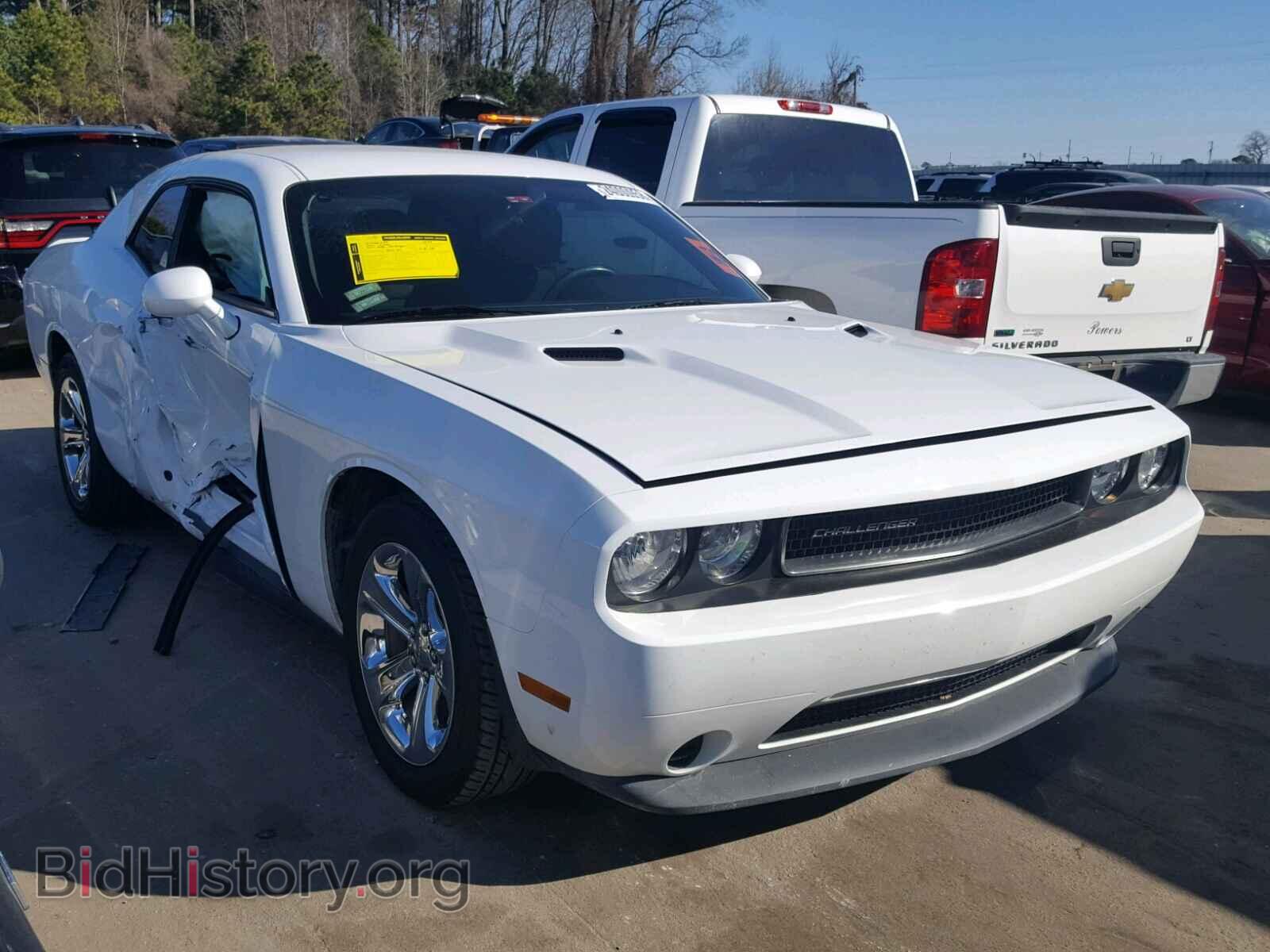 Photo 2C3CDYAG8CH157520 - DODGE CHALLENGER 2012