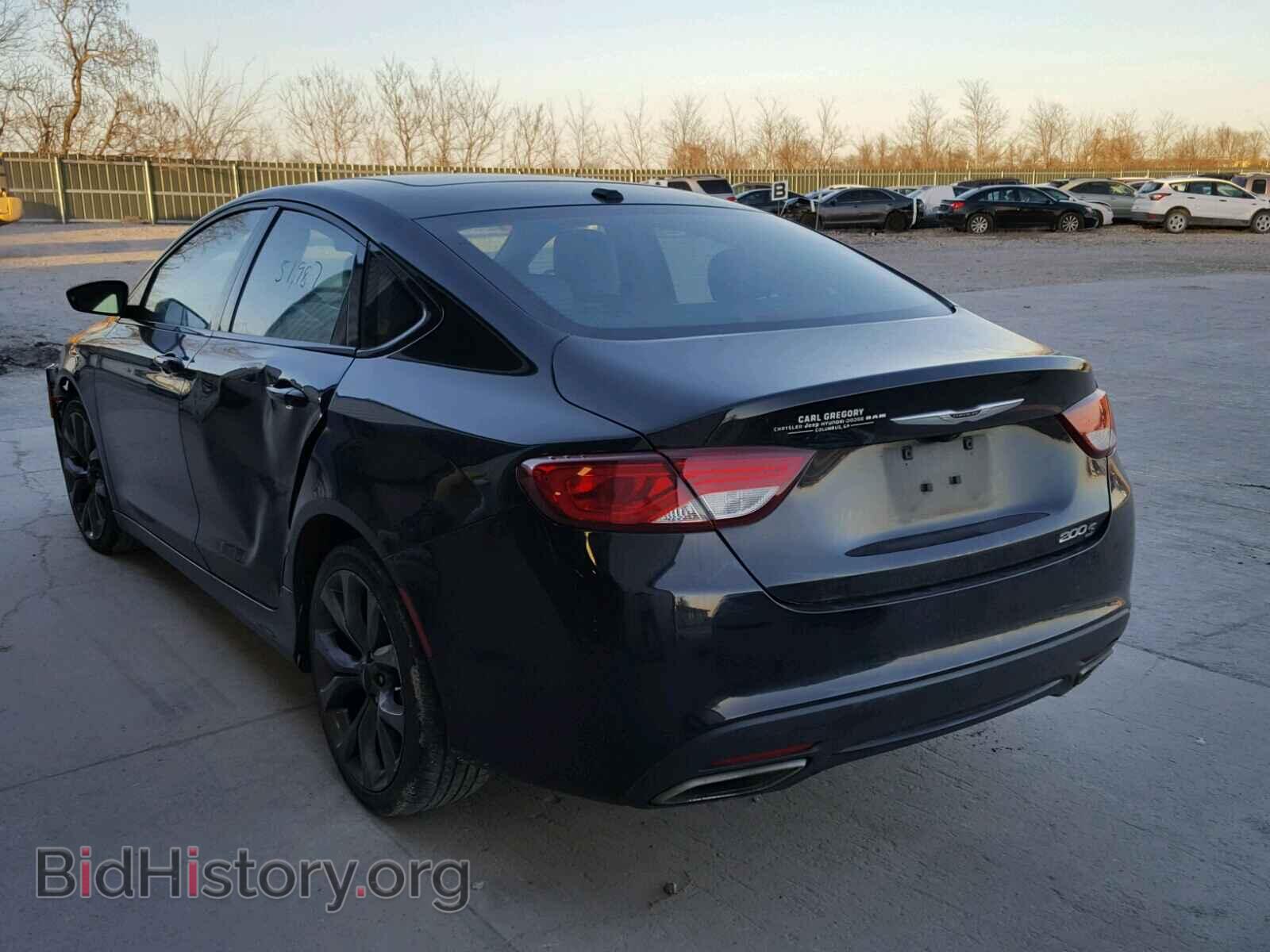 2015 CHRYSLER 200 - VIN: 1C3CCCBG3FN581011 - Photo 3