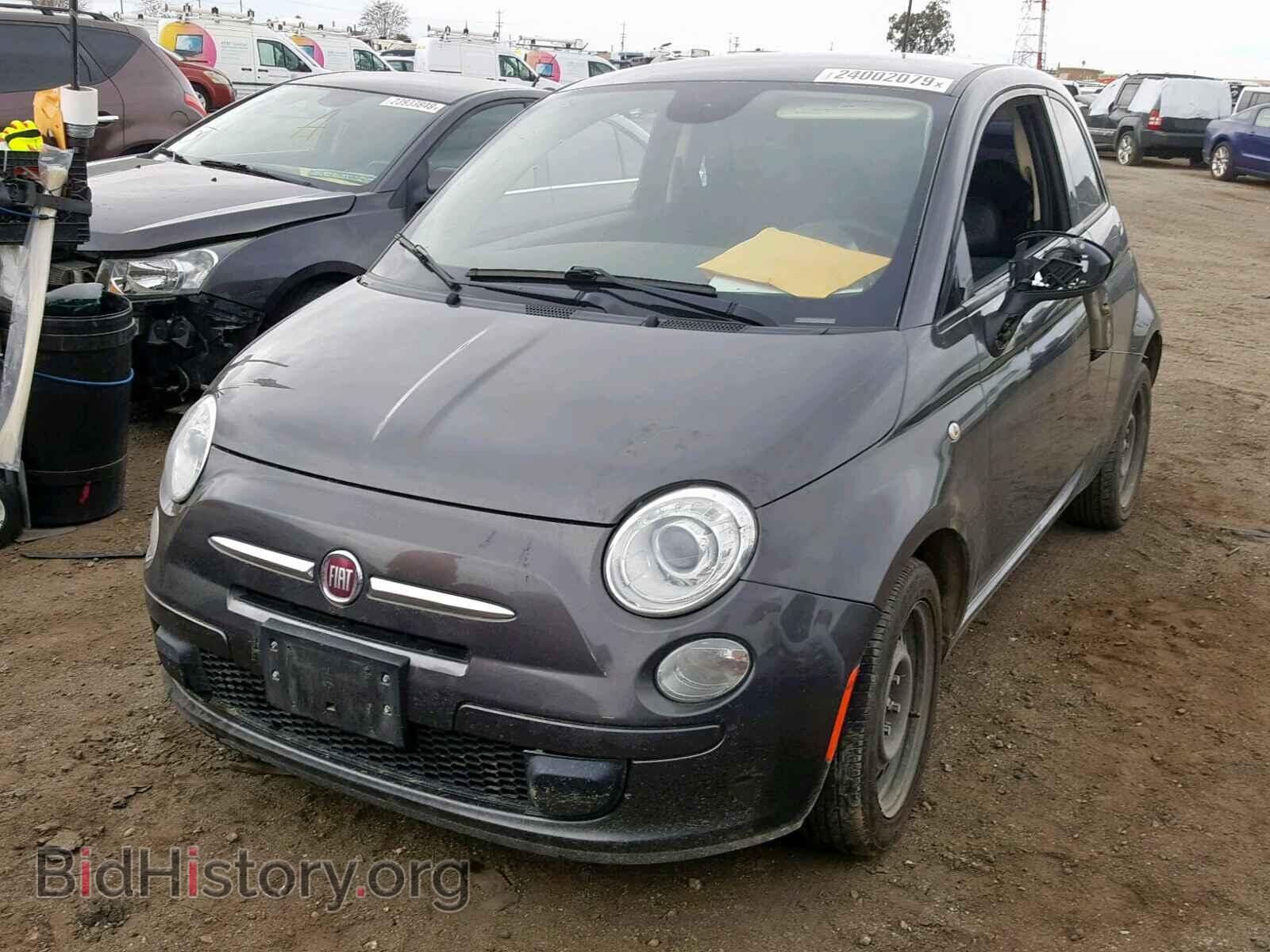 2015 FIAT 500 - VIN: 3C3CFFAR5FT508508 - Фото 2