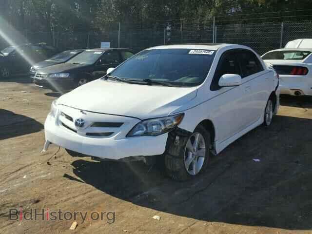 2011 TOYOTA COROLLA BA - VIN: 2T1BU4EE0BC723929 - Фото 2