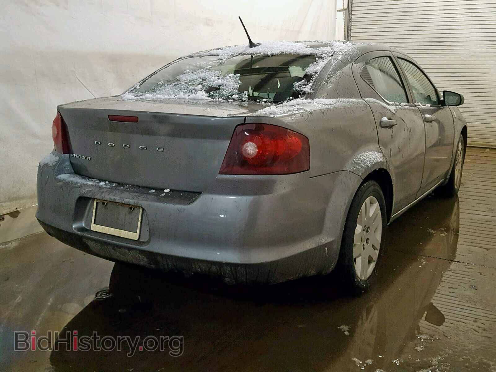2013 DODGE AVENGER - VIN: 1C3CDZAB6DN638028 - Фото 4
