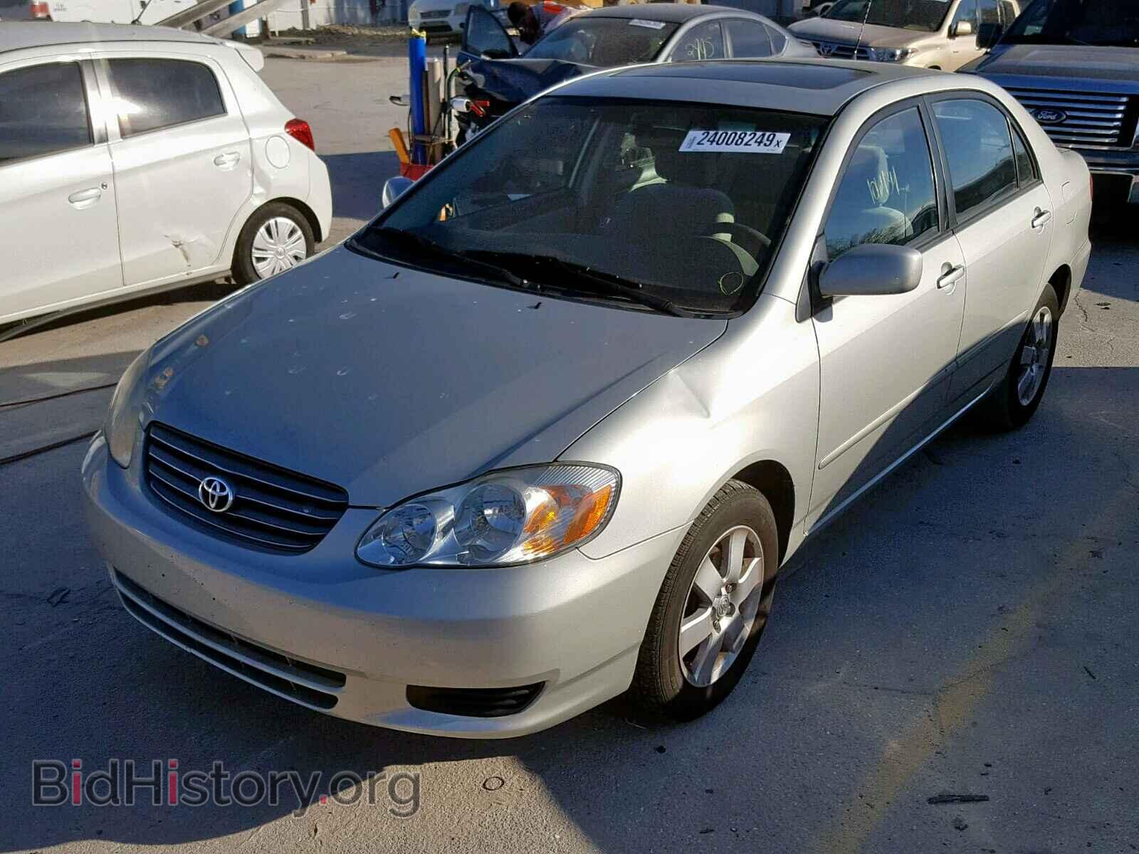2003 TOYOTA COROLLA - VIN: 2T1BR32E83C086063 - Фото 2
