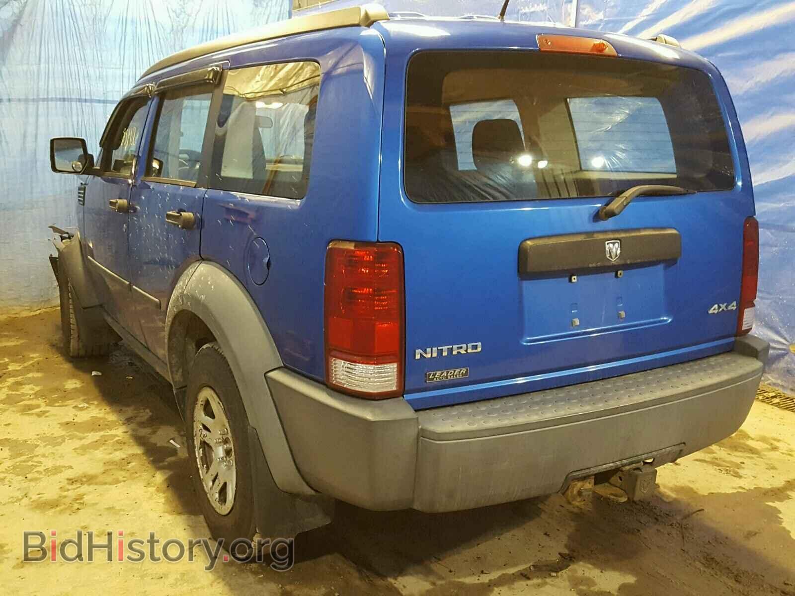 2007 DODGE NITRO - VIN: 1D8GU28K67W664199 - Photo 3