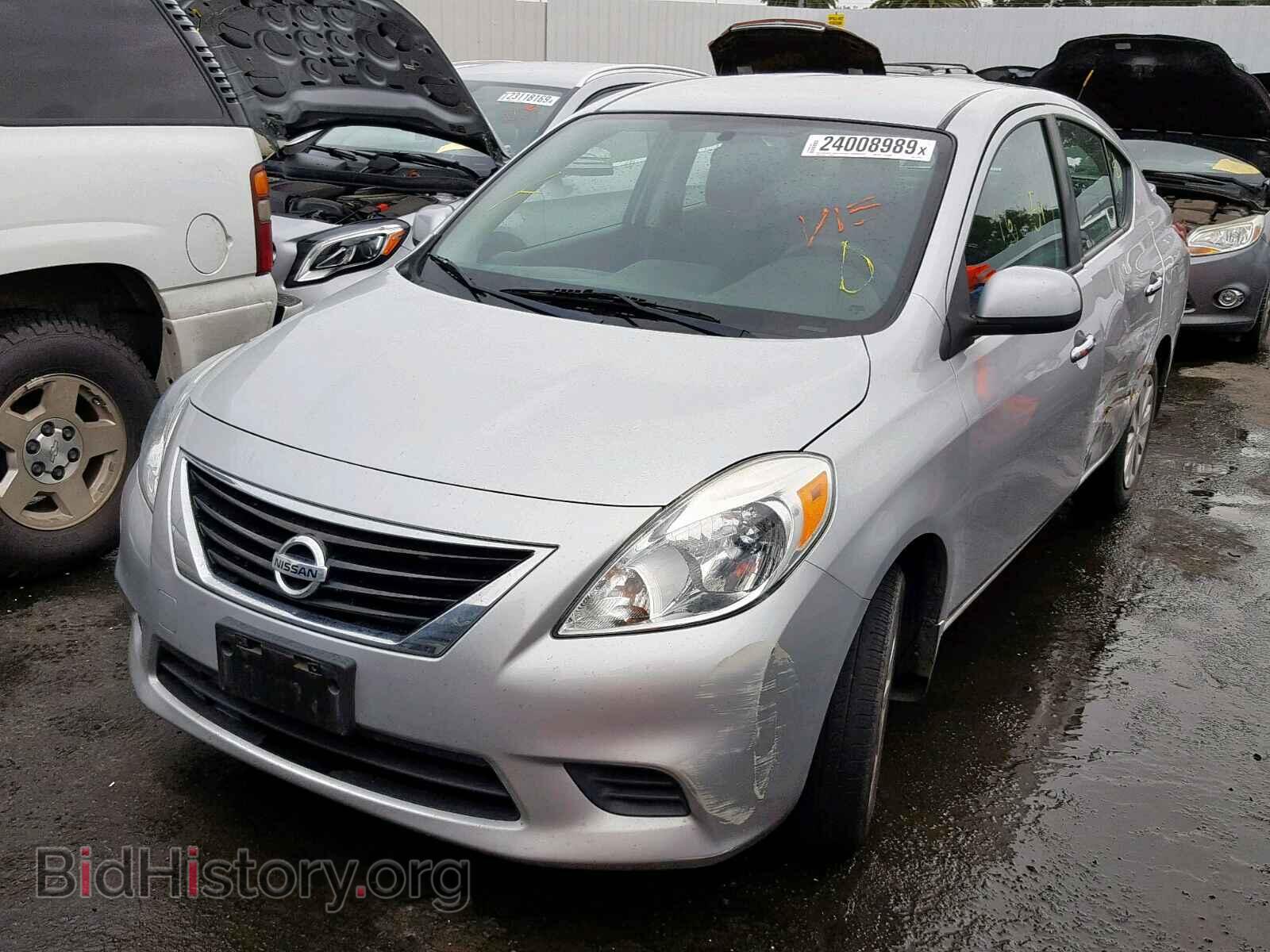 2013 NISSAN VERSA - VIN: 3N1CN7AP8DL863661 - Фото 2