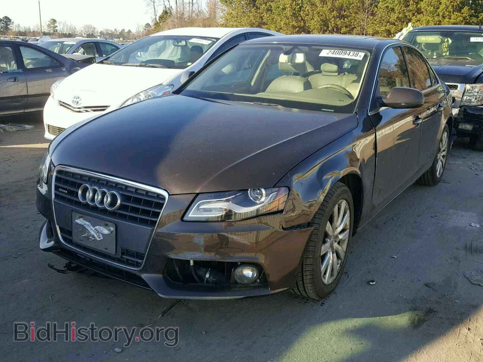2011 AUDI A4 - VIN: WAUFFAFL4BA057991 - Фото 2