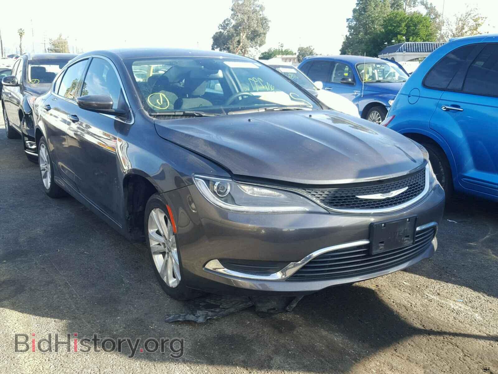 Photo 1C3CCCAB1FN574581 - CHRYSLER 200 2015
