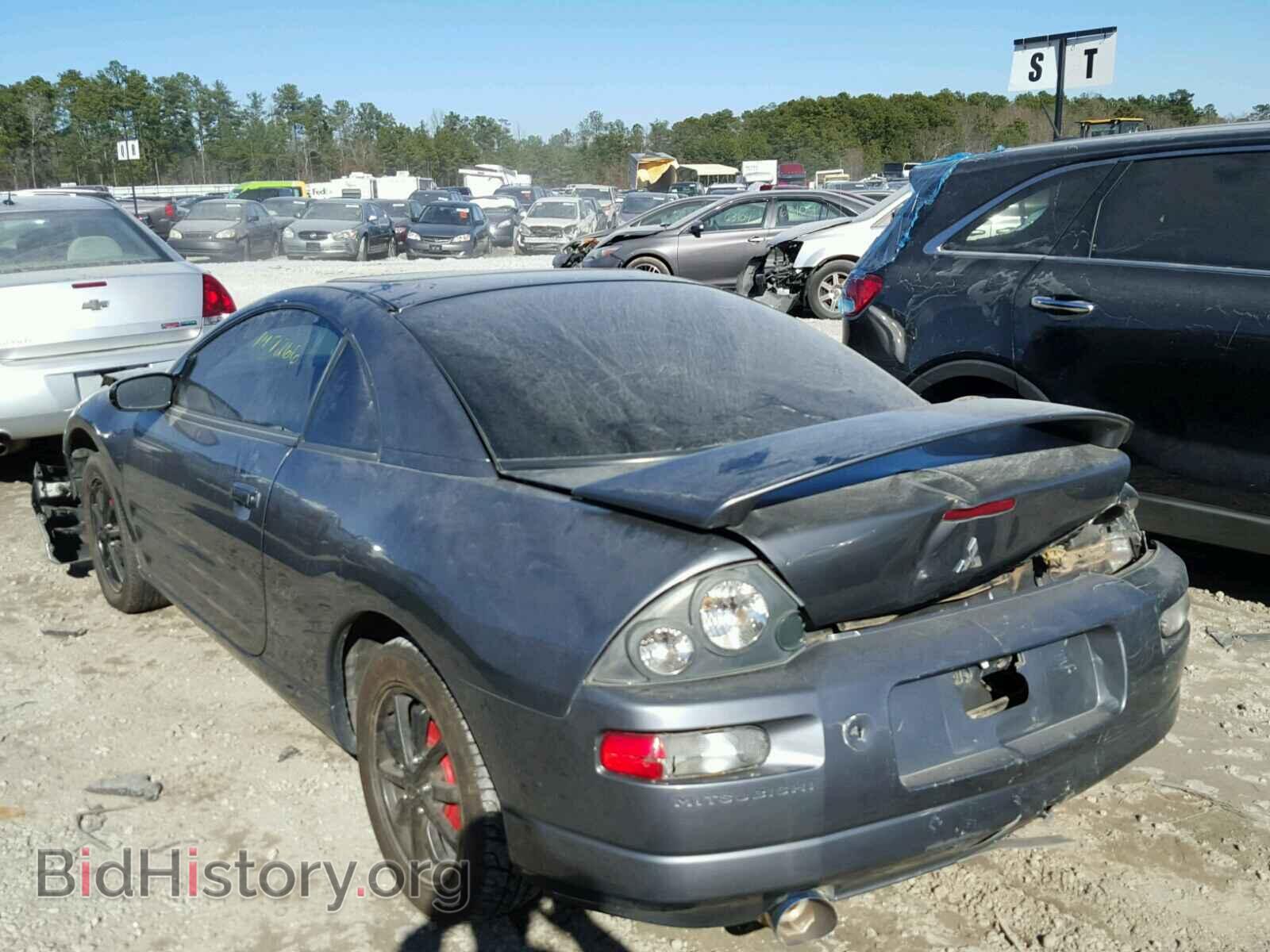 2002 MITSUBISHI ECLIPSE - VIN: 4A3AC44G22E099000 - Фото 3