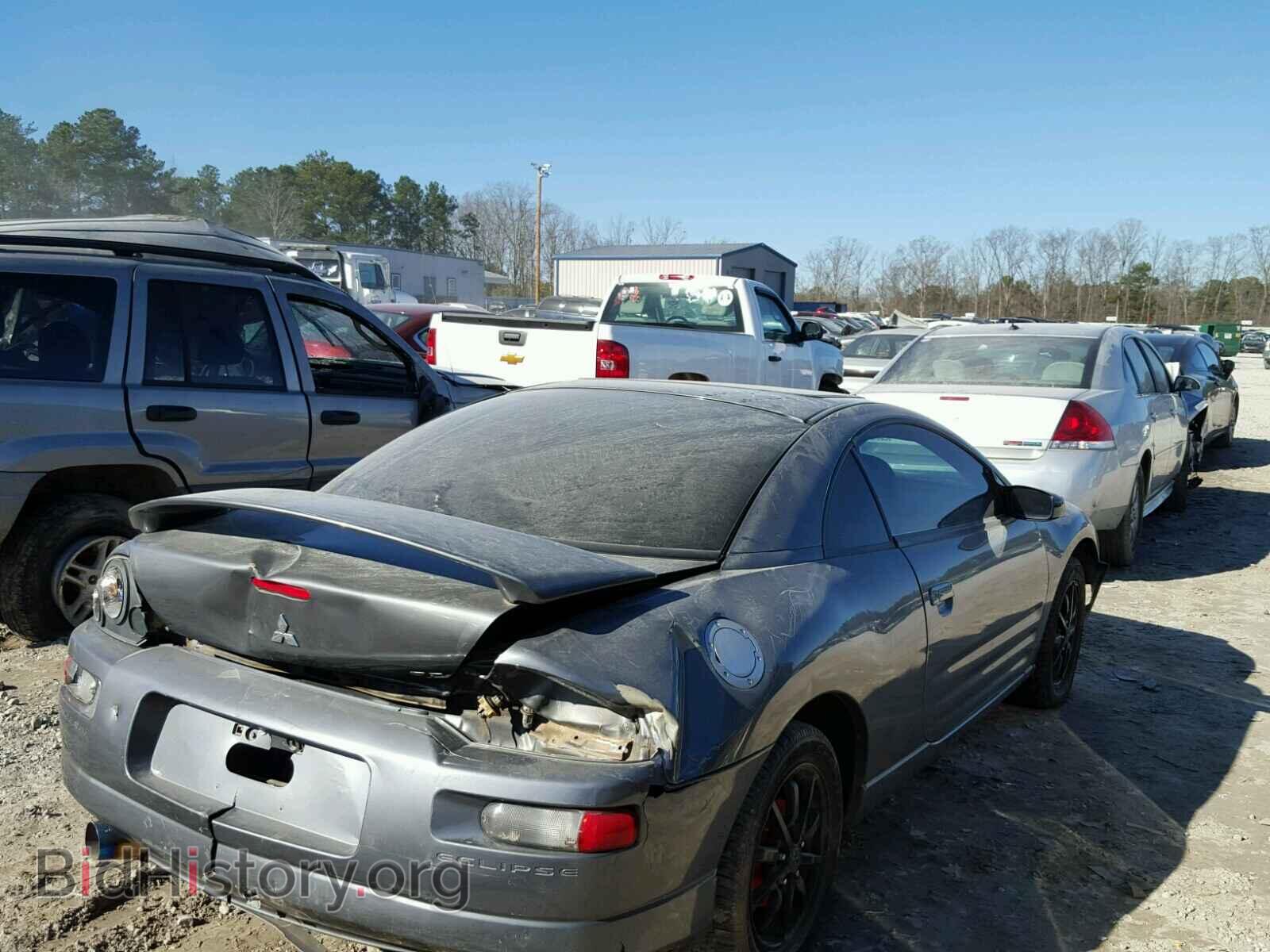 2002 MITSUBISHI ECLIPSE - VIN: 4A3AC44G22E099000 - Фото 4