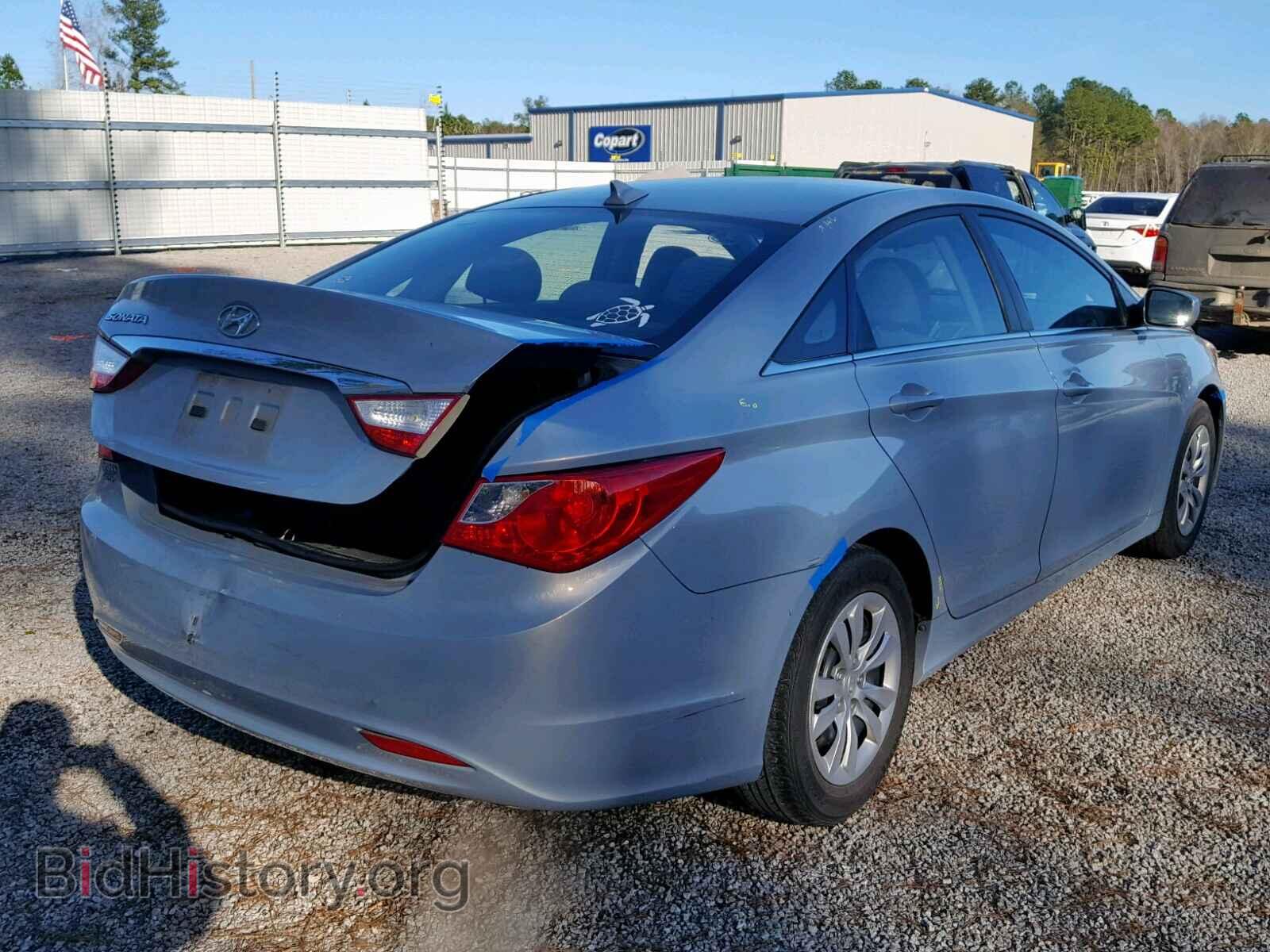 2012 HYUNDAI SONATA - VIN: 5NPEB4AC2CH334649 - Фото 4