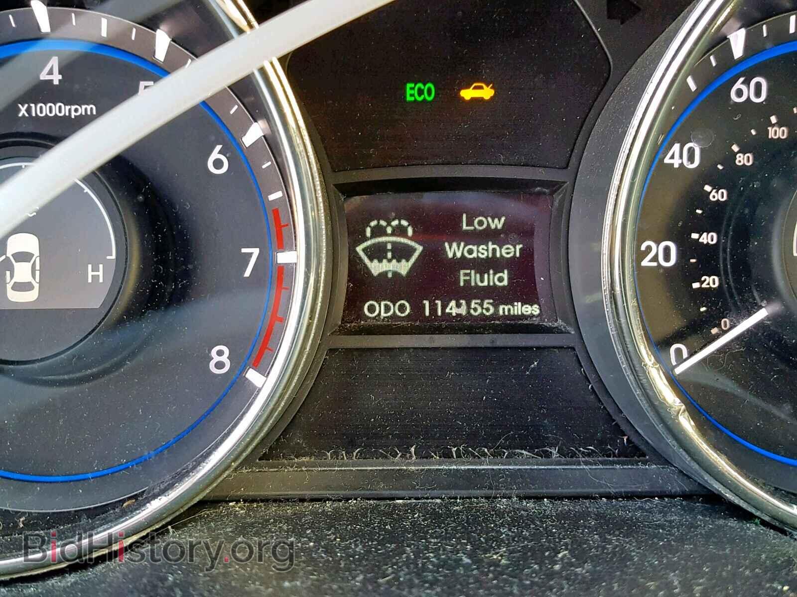 2012 HYUNDAI SONATA - VIN: 5NPEB4AC2CH334649 - Фото 8