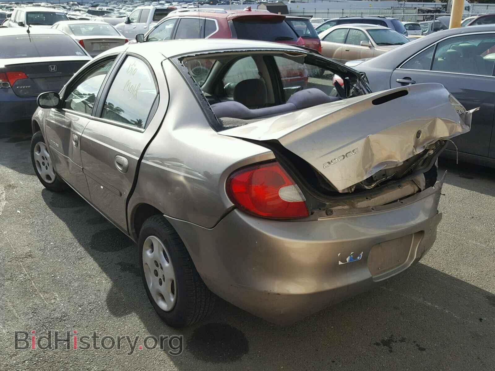2000 DODGE NEON - VIN: 1B3ES46CXYD582252 - Фото 3