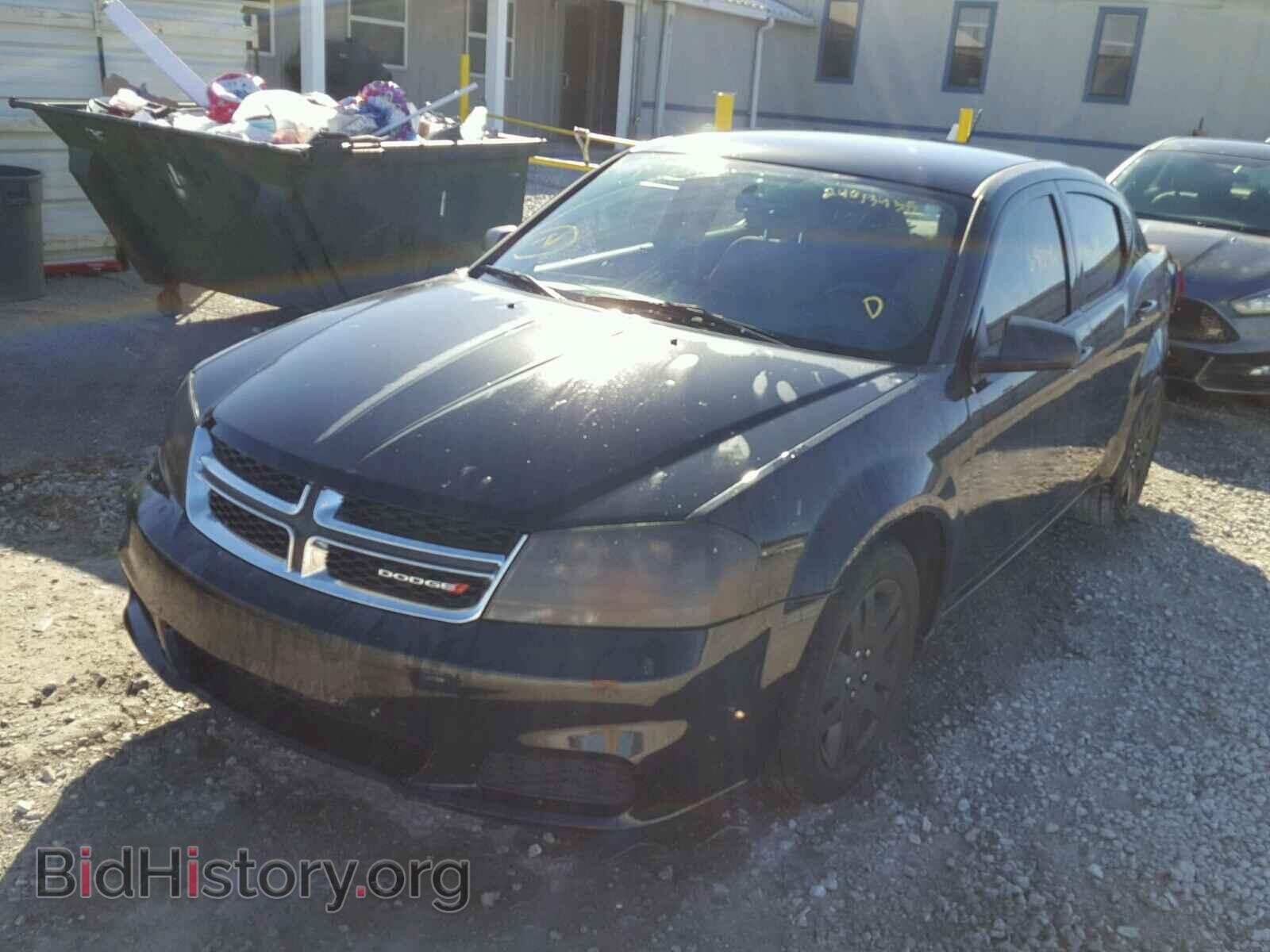 2014 DODGE AVENGER - VIN: 1C3CDZAB6EN201230 - Фото 2