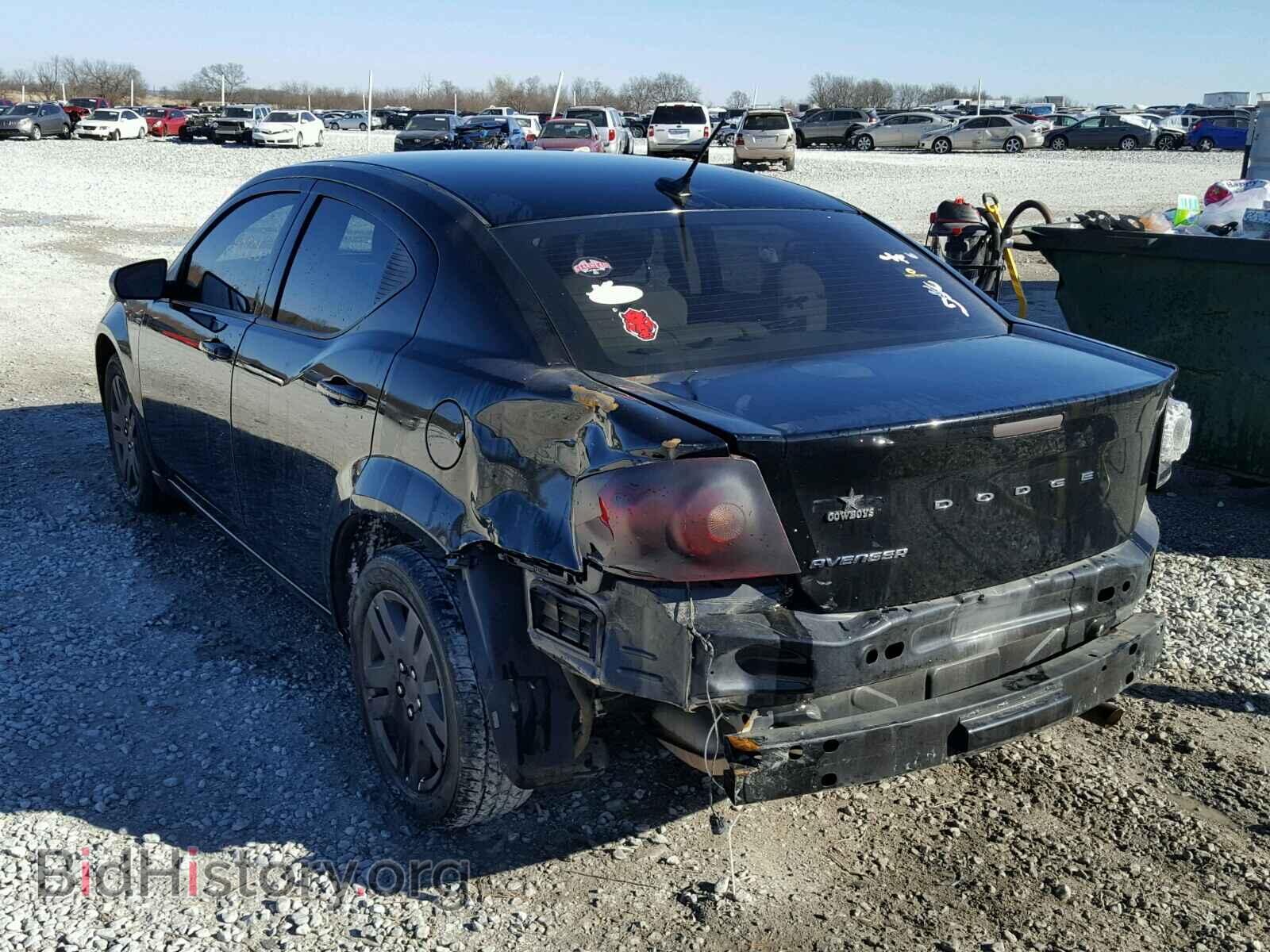 2014 DODGE AVENGER - VIN: 1C3CDZAB6EN201230 - Фото 3