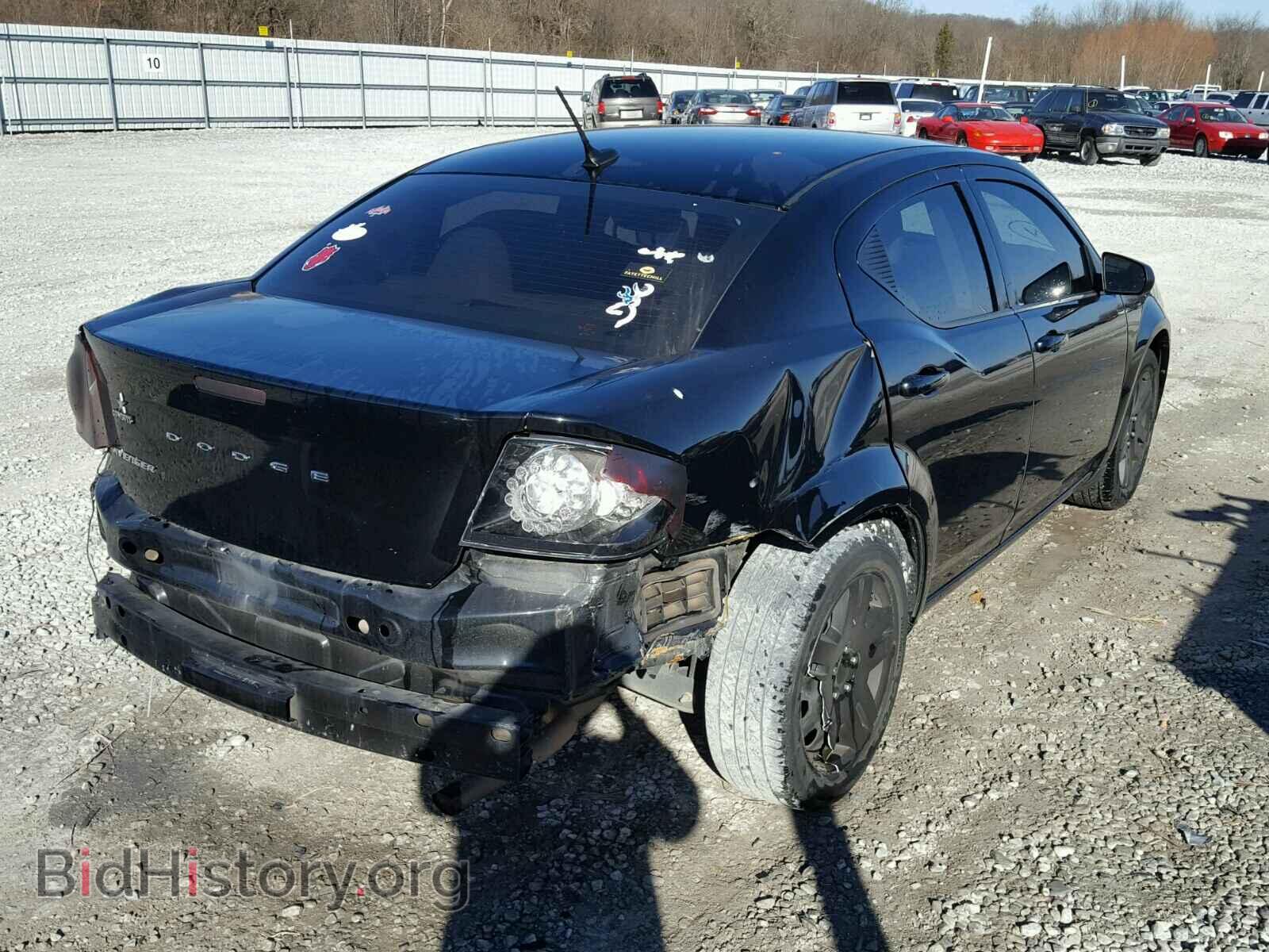 2014 DODGE AVENGER - VIN: 1C3CDZAB6EN201230 - Фото 4