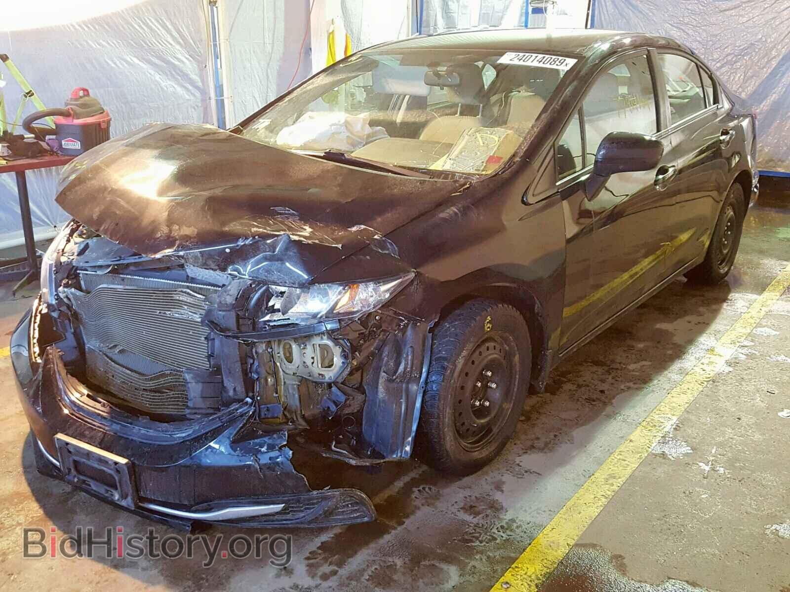 2015 HONDA CIVIC LX - VIN: 2HGFB2E42FH039710 - Фото 2