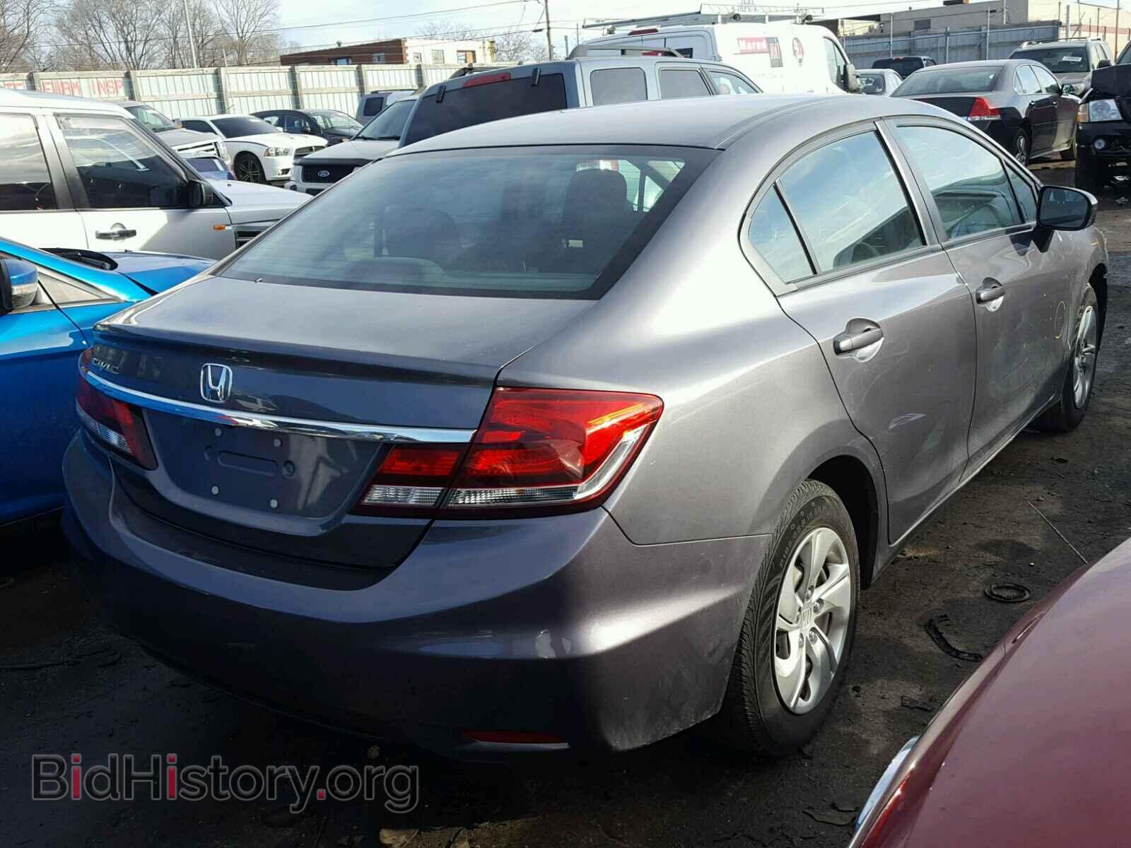 2014 HONDA CIVIC - VIN: 2HGFB2F59EH552992 - Фото 4