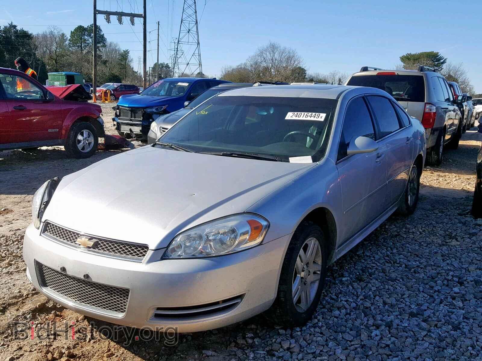 2014 CHEVROLET IMPALA - VIN: 2G1WB5E31E1163359 - Фото 2