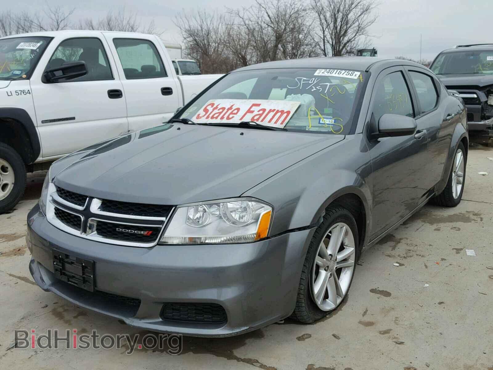 2012 DODGE AVENGER - VIN: 1C3CDZCBXCN280427 - Фото 2