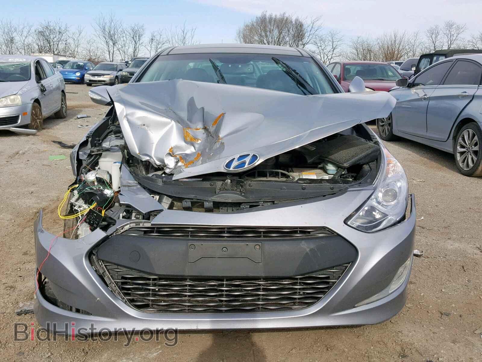2014 HYUNDAI SONATA - VIN: KMHEC4A41EA112969 - Фото 9